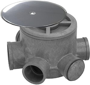 Bote Sifónico PVC 110 50-40 Altura 105 mm