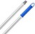 Cabo Aluminio Anodizado Estriado 1.40m Azul 6861366 - imagem 1