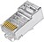 Conectores RJ45 passante - Para crimpar - Compatível com o cabo FTP Cat 5E - Tipo EZ - 50 Uds CON300-FTP5E-EZ - imagem 1