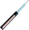 Cabo coaxial RG59 - Vídeo - Bobine de 100 metros - Revestimento cor negra - Diâmetro exterior 6.0 mm - Mínima perda RG59-100N