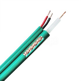 KX6P-300 : Cabo coaxial KX6 - Vídeo e alimentação - Bobin...