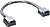 Passador de cabos para portas - Tubo flexível - Material metálico - Protege cabos de danos - Apto para todos os tipos de portas - 480 (Al) x 40 (Fo) x 12.7 (An) mm DLK-401 - imagem 1