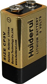 BATT-CP9V : Huiderui - Pilha Cp9v - Tensão 9.0 V - Litio - ...