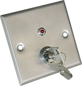 YKS-850LS : Pulsador com chave - Indicador LED - Testado 500...