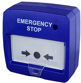 DMT-D9000-MCP-B : Botão de Alarme de Incêndio Rearmável c...