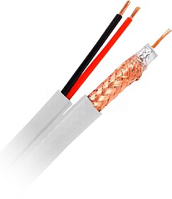 RG59UP-100-SIAM : Cabo Combinado - Mini RG59 + alimentação...
