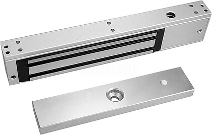 YF-500AST-LED : Ventosa eletromagnÃ©tica - Para porta simples - ForÃ§a de retenÃ§Ã£o 500 kg - Modo de abertura Fail Safe (NC) - Montagem na superfÃ­cie - LED, sensor de estado e atraso de tempo ajustÃ¡vel