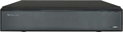 XS-NVR2104-SMD : : Gravador IP X-Security AI - 4 CH vídeo IP - Resolução máxima gravação 12 Mpx - Largura de banda 80 Mbps - Saída HDMI Full HD e VGA - Admite 1 disco rígido