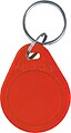 TAG-RFID-WR-R : : Porta-chaves TAG de proximidade regravável - ID por radiofrequência - EM passivo: Cor vermelha - Baixa freqüência 125 kHz - Leve e portátil - Máxima segurança