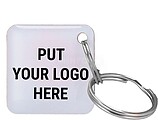 Llavero TAG de proximidad personalizable - EM 125 kHz pasivo ¦ 100 unidades - Número ID y logo personalizado impresos - Logo personalizado de hasta 2 colores - Color del TAG elegible ¦ Resina epoxi - Enviar al comercial logo TAG-EM-EPOXY-SQ-CUSTOM-100