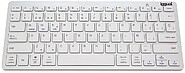 iggual Teclado Bluetooth Slim TKL-BK plata IGG316788
