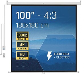 IGG319215 : iggual Pantalla elTctrica 4: 3 100&rsquo; 180x18...