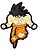 Figuras de ação Iman SD Toys Dragon Ball, Goku em relevo DRB24956 - imagem 1