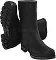 Botas baixas de borracha preta n º 40
