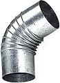 Cotovelo Salamandra Galvanizado de 150 mm. 45°