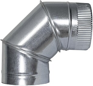 Cotovelo Salamandra Galvanizado de 250 mm. 90° (0,8 mm.)