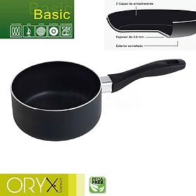 Caçoa de Alumínio Antiaderente Basic 16 cm./ 3 mm