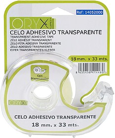 Cinta Celo Adesivo Transparente 18 mm. x 33 Mts. COM Dispens...