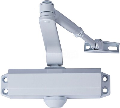 Cierra Portas COM RETENTOR Força 3. Cor Branco (Portas 80/100 cm.)