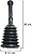 Desentupidor Borracha Fole Ø 12 cm./ Alto 30 cm - imagem 1
