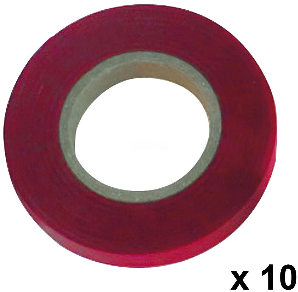 Cinta Para Atadora 11 x 0,15 mm. x 26 metros Vermelho (Pack 10 Rolos)