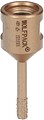 Coroa Diamante Para Rebarbadora Ø 6 mm. Conexão Rosca M14. Corte Seco