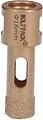 Coroa Diamante Para Rebarbadora Ø 16 mm. Conexão Rosca M14. Corte Seco