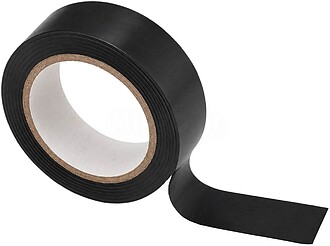 Fita Isolante 10 m. x 19 mm. PRETO Uso doméstico Fita Isola...