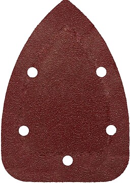 Lixa Recarga Velcro Delta COM Furo Grão 120 (10 Peças) Lixa Recarga Velcro Delta COM Furo Grão 120 (10 Peças)