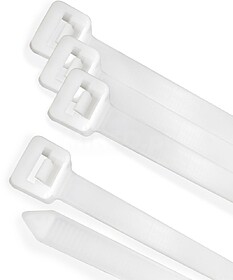 Abraçadeira Nylon 100%. Cor Branco/ Natural 3,5 x 280 mm. 1...
