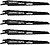 Lâmina para Serra Sabre Madeira 152 mm. 6 TPI. 5 peças. Especial para madeira. Lâmina para Serra Sabre Madeira 152 mm. 6 TPI. 5 peças - imagem 1