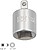 Adaptador Redutor 1/2” Fêmea Para 1/4” Macho. Aço Cromo Vanádio, Arestas Redondas, Redutor Catraca, Adaptador Redutor 1/2” Fêmea Para 1/4” Macho - imagem 1