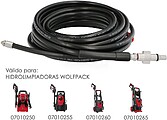 Mangueira de Substituição Para Hidrolavadora Wolfpack 10 Mts Mangueira de Substituição Para Hidrolavadora Wolfpack 10 Mts