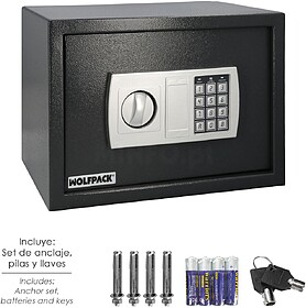 Caixa Forte Sobrepor Elétrica 35x25x25 cm. Caixa Forte Sobr...