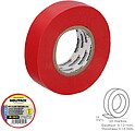 Fita Isoladora Profissional Vermelha Espessura 0.13 mm. Largura 19 mm. Rolo 25 Metros Fita de Eletricista, Fita Isoladora de Cabos Fita Isoladora Profissional Vermelha Espessura 0.13 mm. Largura 19 mm. Rolo 25 Metros
