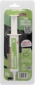 Cebo Insecticida Gel Baratas Seringa 20 Gramas Estojo Cebo I...
