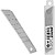Lâmina Cutter 18 mm. (Estojo 10 Peças) Aço Sk5 Lâmina Cutter 18 mm. (Estojo 10 Peças) Aço Sk5 - imagem 1