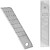 Lâmina Cutter 25 mm. (Estojo 10 Peças) Aço Sk5 Lâmina Cutter 25 mm. (Estojo 10 Peças) Aço Sk5 - imagem 1