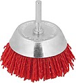 Escova de Nylon Copo Ø 75 mm. 1/4”. Escova de Lixar Nylon. Escova para Berbequim de Nylon, Escova de Arame Abrasiva de Nylon