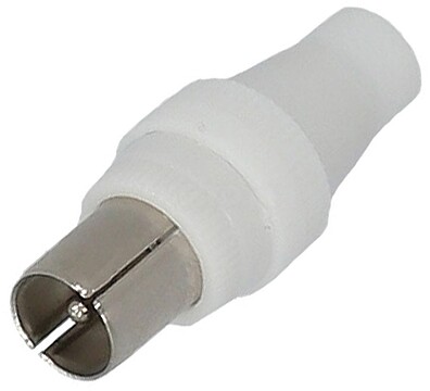 Conetor TV Macho Reto 9,5 mm. Conetor TV Macho Reto 9,5 mm