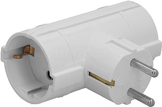 Adaptador Duplo Schuko 16 A 250 V. Adaptador Duplo Schuko 16...