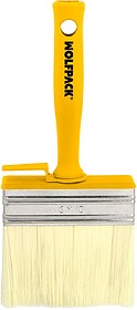 Trincha Profissional Tetos 100x30 mm. Cerdas Brancas. Cabo E...