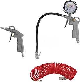 Kit Acessórios Para Compressor 3 Peças Com Engate Rápido,...