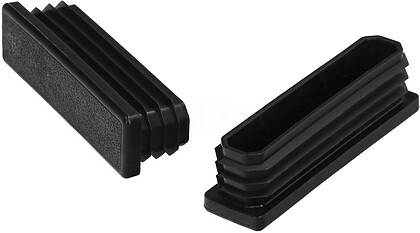 Cantoneira Plástica Retangular Interior. Cor Preta 80x20 mm Bolsa 100 Unidades. Cantoneira Plástica Retangular Interior. Cor Preta 80x20 mm Bolsa 100 Unidades