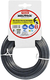 Fio Nylon Redondo Profissional Ø 2,4 mm. Rolo 15 metros Fio...