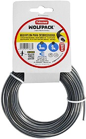 Fio Nylon Redondo Profissional 3,0mm (Rolo 9mt.) Fio Nylon R...