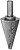 Fresa Cónica HSS Ø 6-32 mm. Para Berbequim/ Fresadora Fresa Cónica HSS Ø 6-32 mm. Para Berbequim/ Fresadora - imagem 1