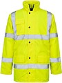 Parka Alta Visibilidade Chuva Tamanho S. 100% Impermeável. Parka Impermeável Trabalho