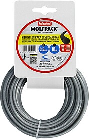 Fio Nylon/Alumínio Redondo Profissional Ø 3,5 mm. (Rolo 10...