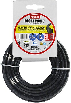 Fio Nylon/Alumínio Quadrado Profissional 3,5mm (Rolo 10mt.) Fio Nylon/Alumínio Quadrado Profissional 3,5mm (Rolo 10mt.)